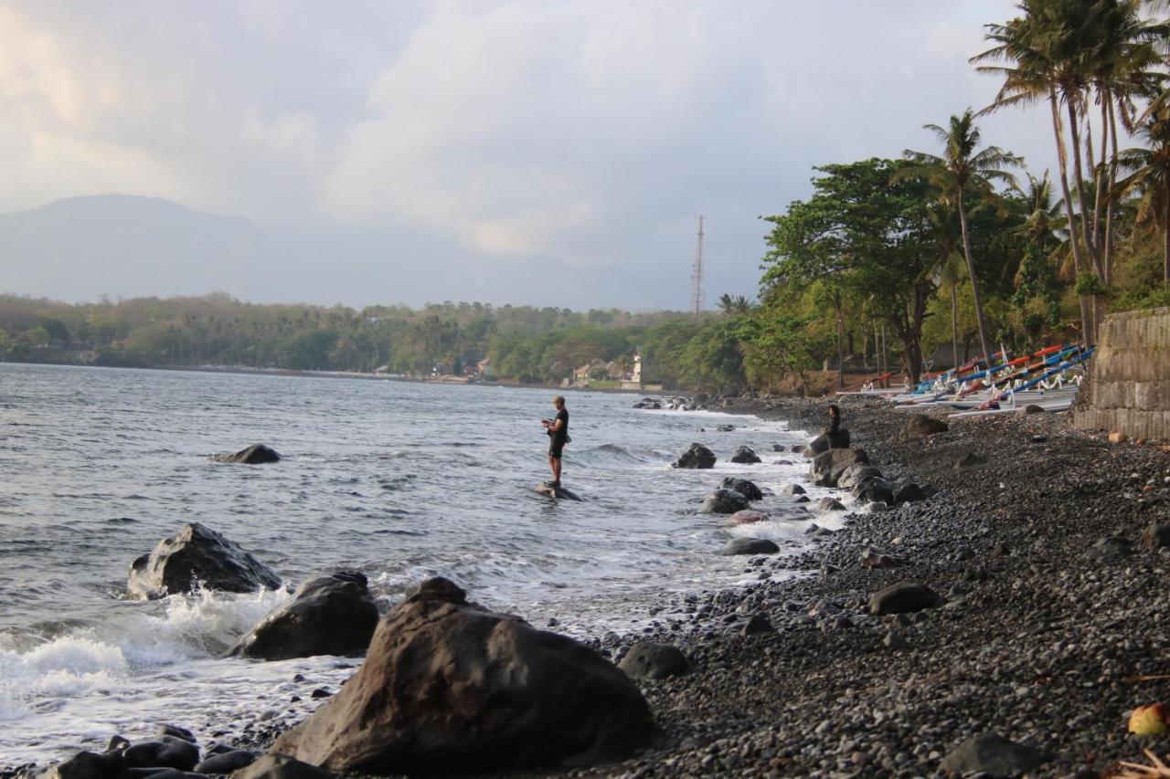 Absolute Beachfront, Paradise, 3Br Villa With Private Pool On 1200M2 Of Tropical Land Tulamben  Exterior photo